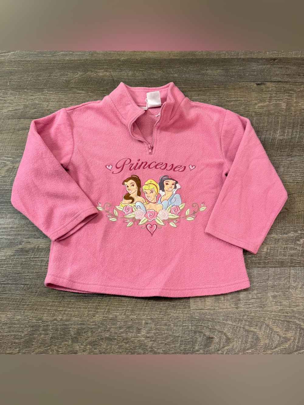 Girls Vintage Disney Princess Pullover